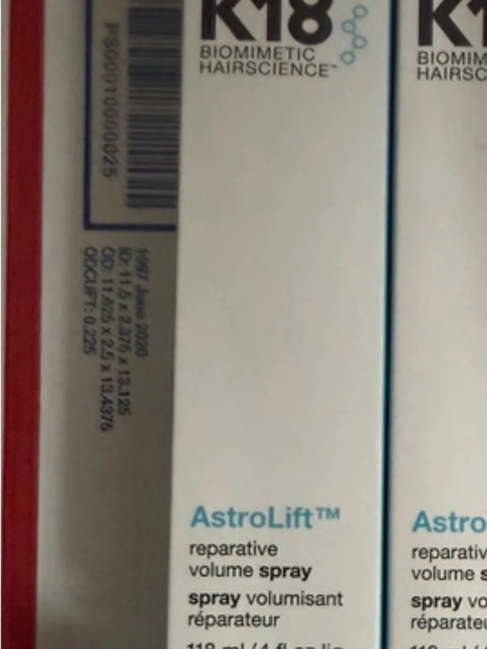 AstroLift Reparative Volume Spray — White